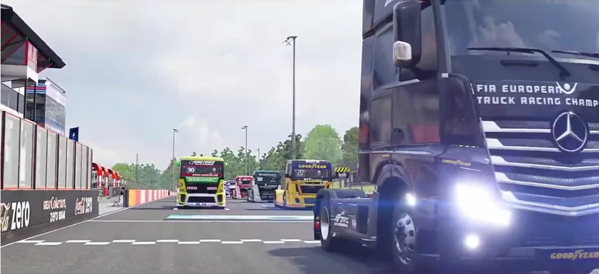 Jeu vidéo : FIA European Truck Racing Championship