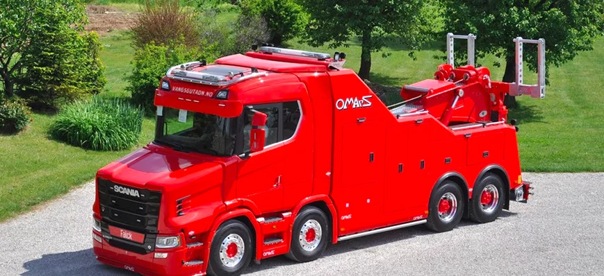 Le Scania Vlastuin carrossé par Omars est à prêt à