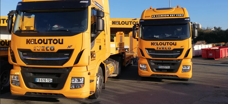 GNV : Iveco livre des Stralis NP 460 à Kiloutou