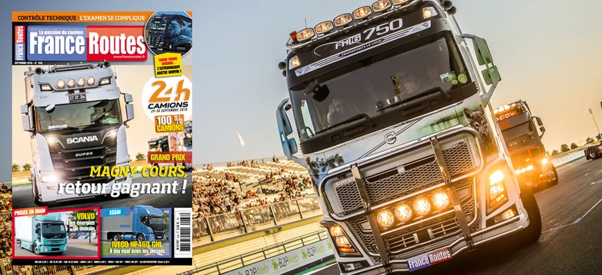 Le France Routes de septembre 2018 (n°438) est en 