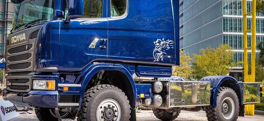 Un Scania Longline… tout terrain