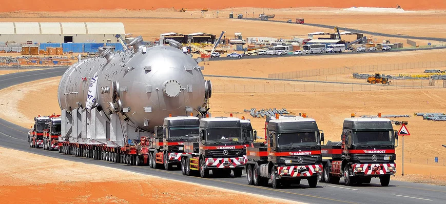 Quand les Actros avancent en meute