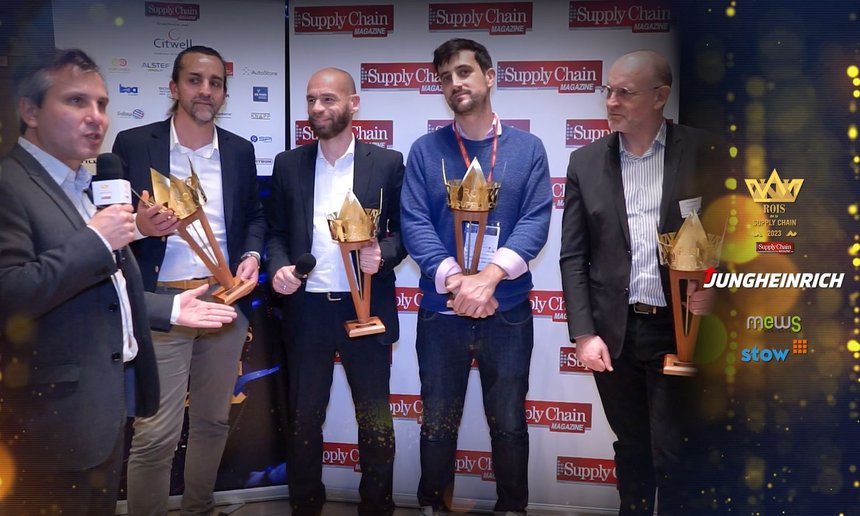 L’interview de l’équipe du doublé Coup de Cœur – Innovation des Rois de la SC 2023. © Supply Chain Magazine