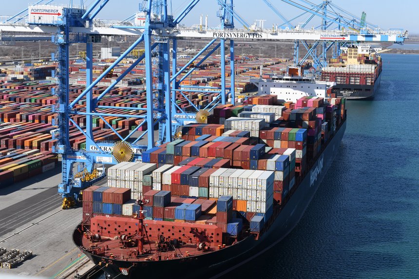 Marseille Fos a traité plus de 1,5 million de conteneurs EVP en 2022. © Port de Marseille-Fos
