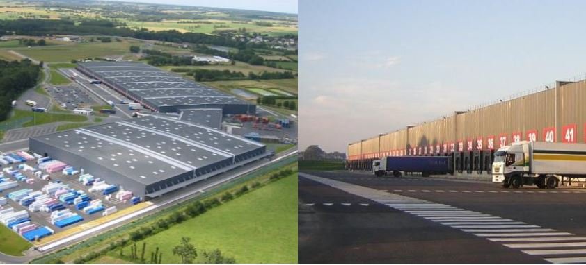 Près de Rennes, la plateforme de 70 000 m² acquise fin 2022 par Castignac est occupée par Easydis, qui en devient locataire dans le cadre d’un bail longue durée. © DR