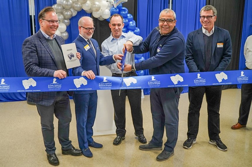  ((Icono : ArvaInauguration de l’extension de la plateforme d’Arvato Supply Chain Solutions à Memphis. © Arvato Supply Chain Solutions