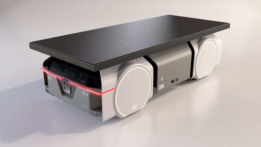Plateforme robotique développée par la société Taur. © Taur