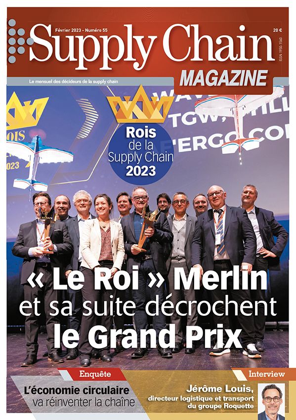 Couverture magazine supply chain magazine n° 55