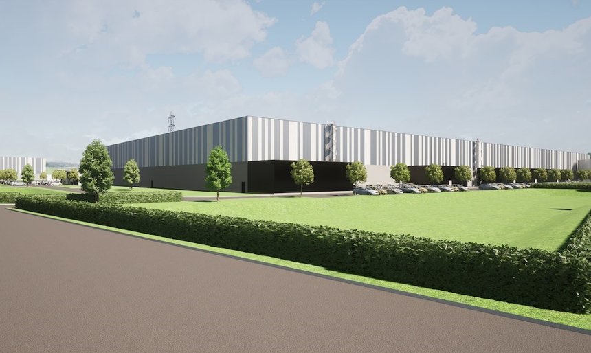 En lieu et place de bâtiments obsolètes, Arefim GE compte réaliser deux entrepôts de 30 et 12 000 m² à Duppigheim, en Alsace. © Arefim GE