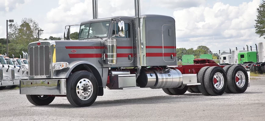 Retour vers le passé en Peterbilt 389