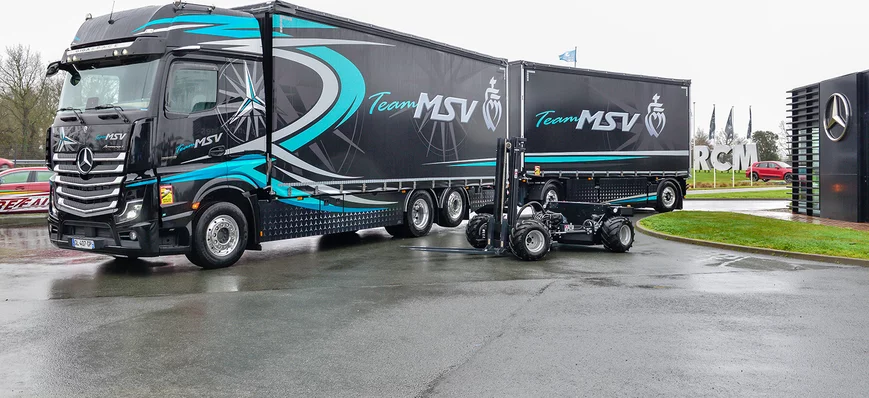 Un ensemble Mercedes Actros polyvalent pour la Mes