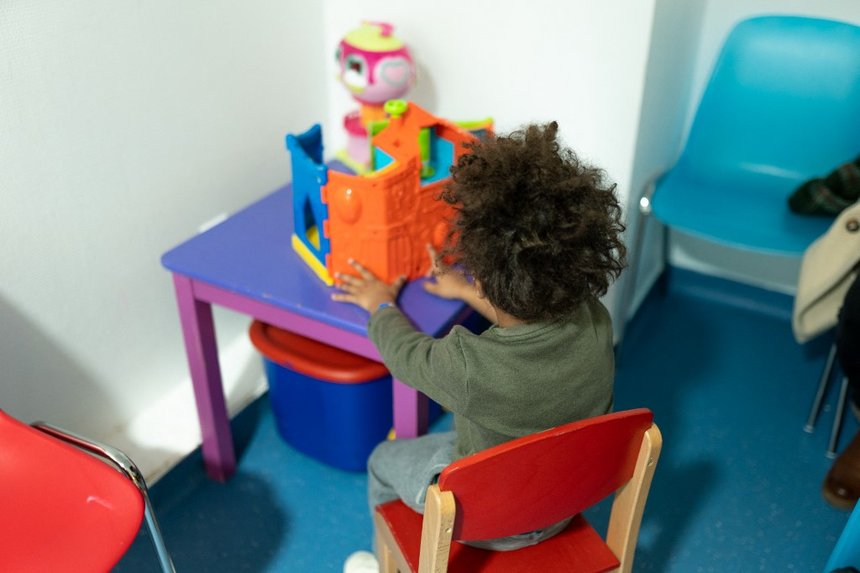 FRANCE-HOSPITALIZED CHILDREN-PEDIATRICS DEPARTMENT-ILE DE