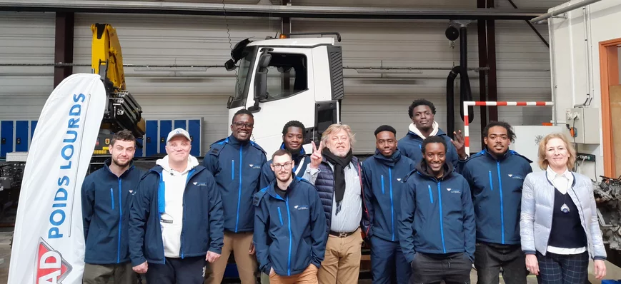 AD Poids Lourds forme des techniciens d'atelier ex