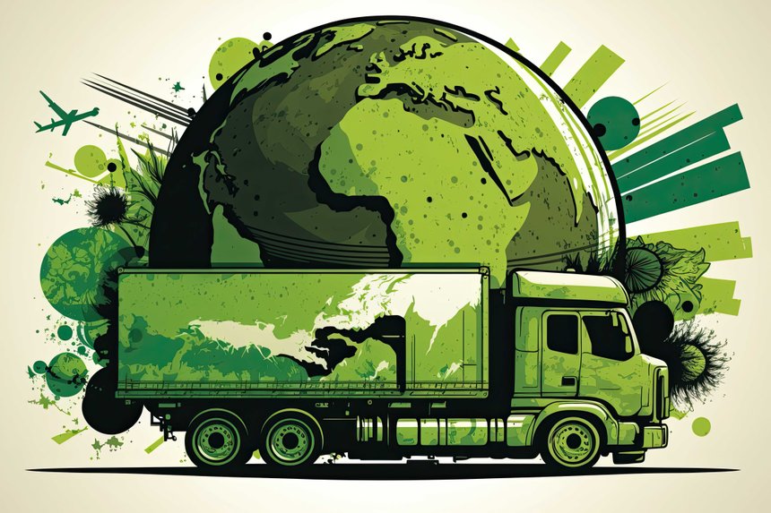 Transport durable Camion