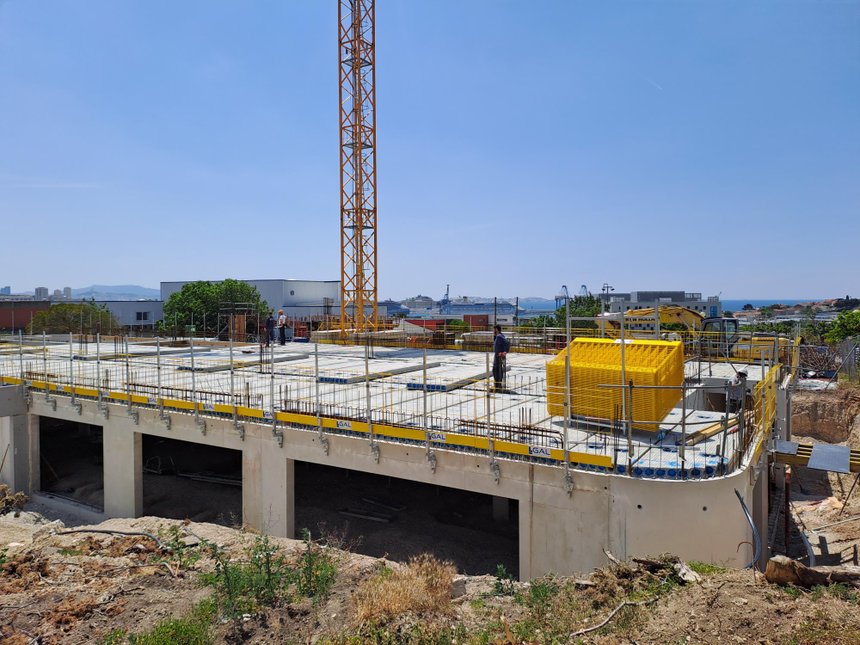 Chantier campus Isteli Aftral Marseille