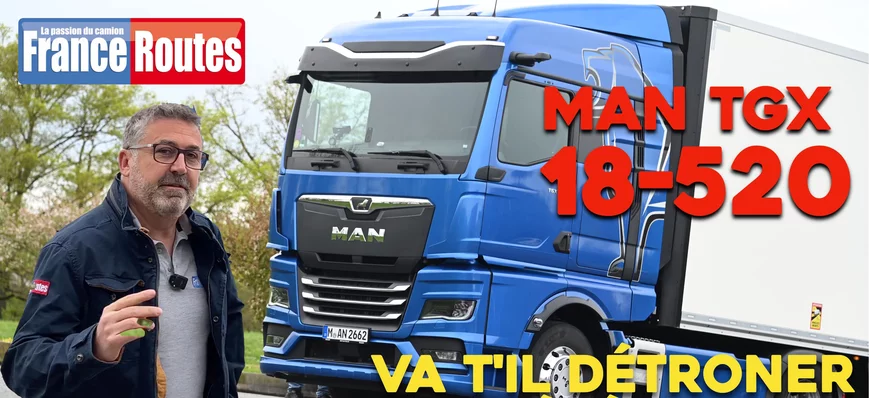 Essai du camion MAN TGX 18.520
