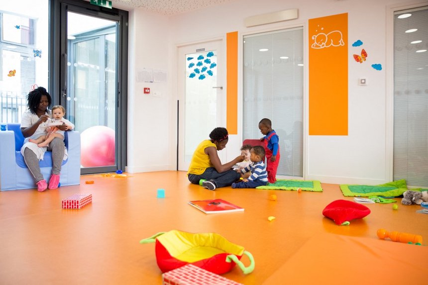 FRANCE-NURSERY-CRECHE-CHILDREN