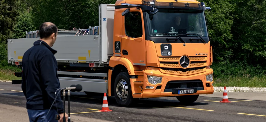 Mercedes Actros électrique : silence ça tourne !