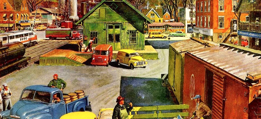 Pub camions vintage #2 : l’Amérique au travail
