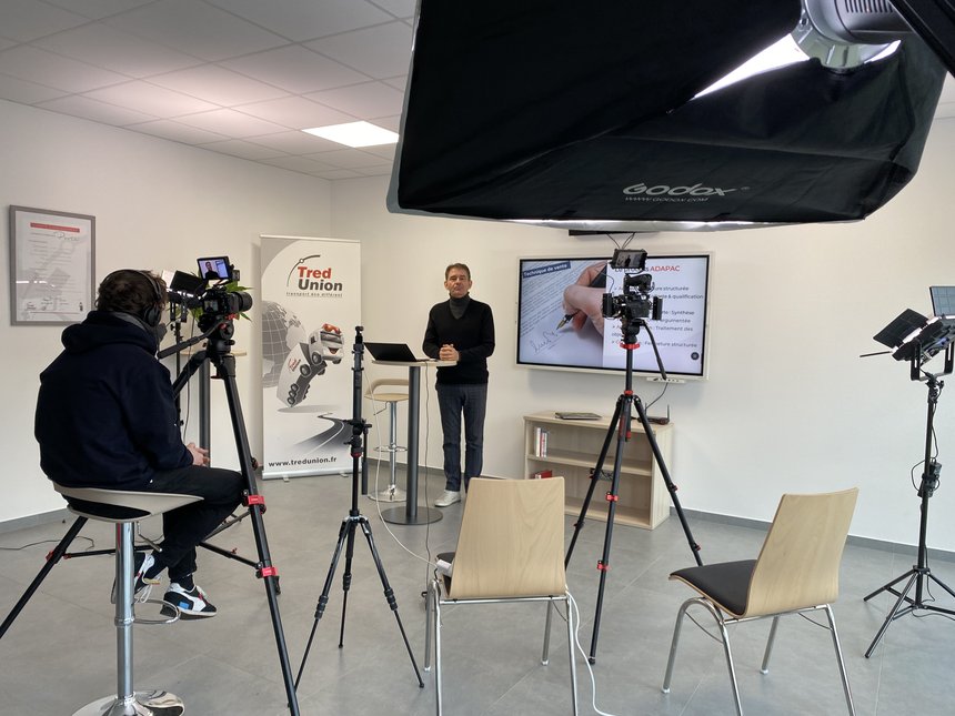 Tred Union Enregistrement modules formation vidéo