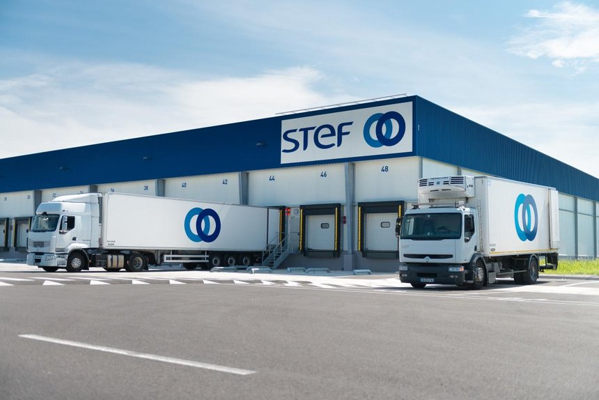 Camion entrepôt STEF