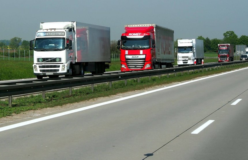 Camion Autoroute