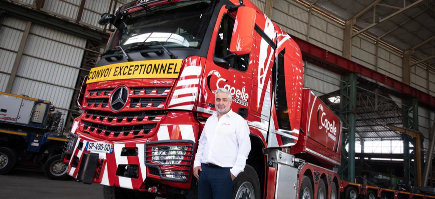 Transport exceptionnel : le groupe Capelle reprend