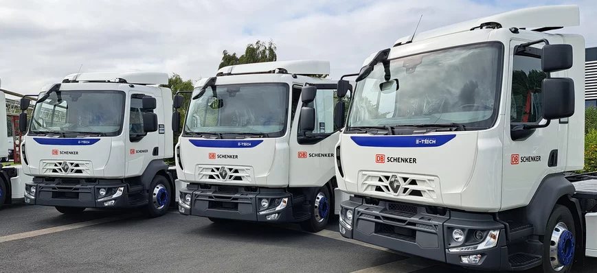 53 camions électriques Renault chez DB Schenker Fr