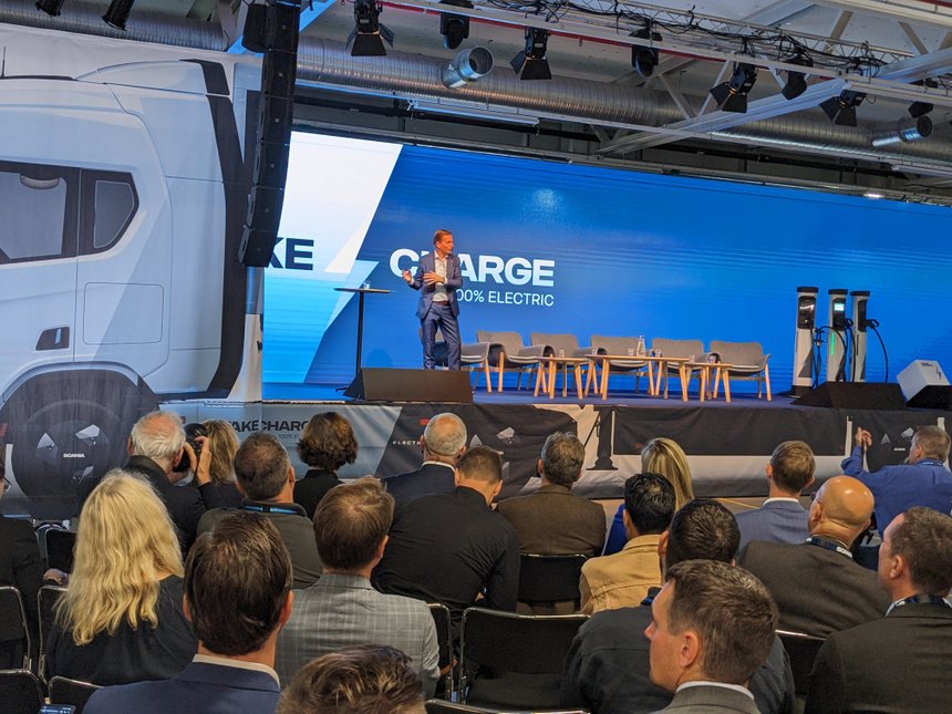 Christian Levin Scania Inauguration Södertälje