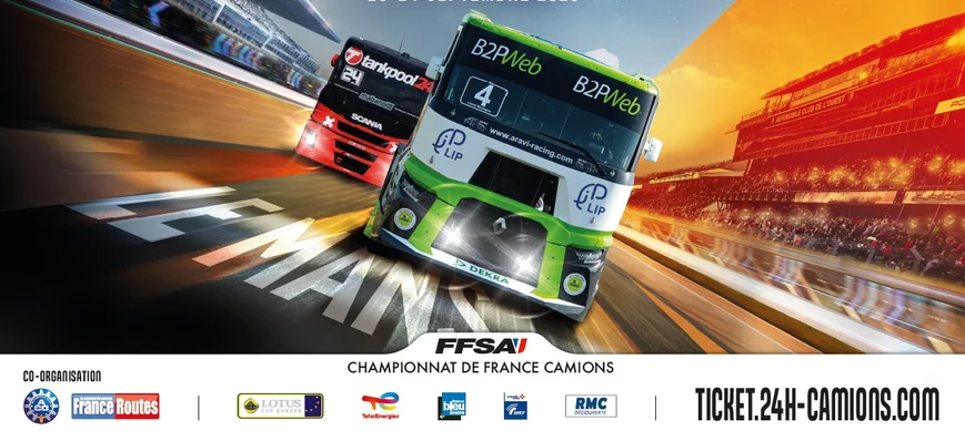 24H Camions au Mans les 23 et 24 septembre, un ren