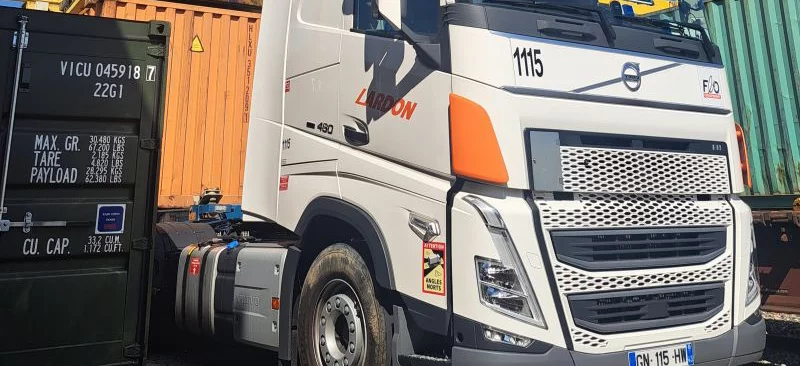 Rail-route : Les Transports Lardon (42) dans le gi