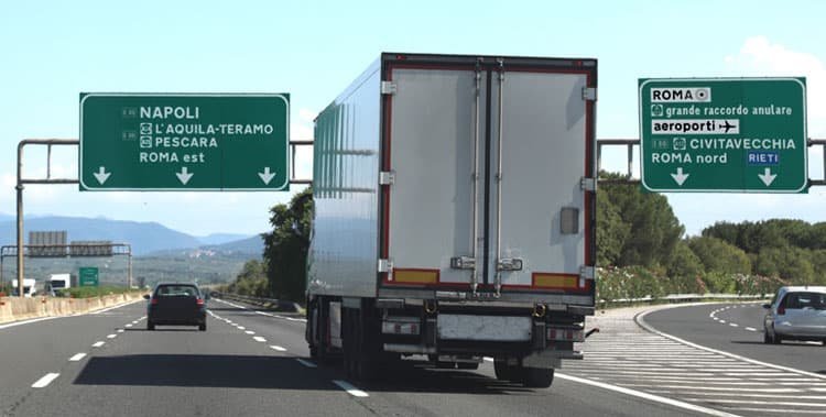 TRM Italie autoroute