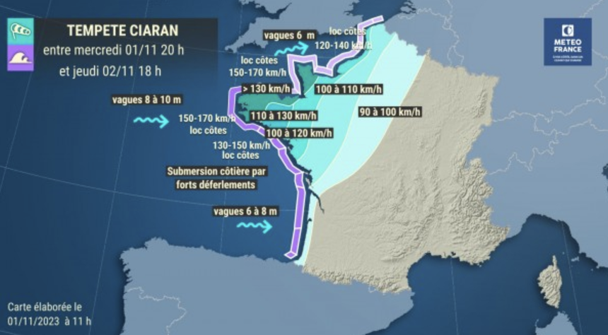 Tempête Ciaran