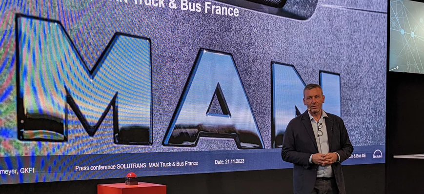 Solutrans 2023 : MAN présente des solutions de mob