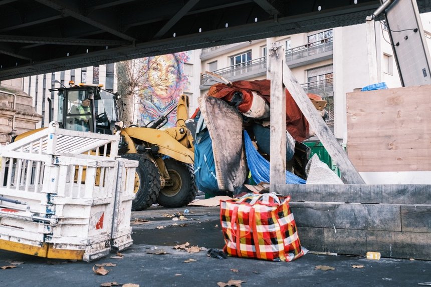 Observatoire expulsions collectives lieux de vie informels squats bidonville rapport démantèlement