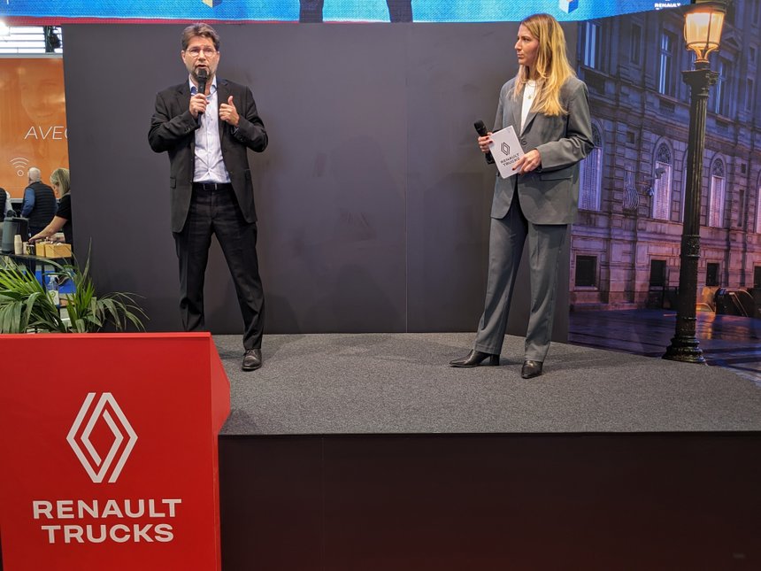 Christophe Martin Renault Trucks Solutrans 2023