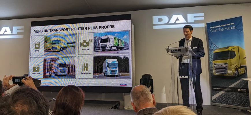 Solutrans 2023 : DAF maintient le cap sur l’électr