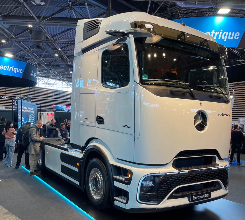 eActros 600 Mercedes Benz Daimler