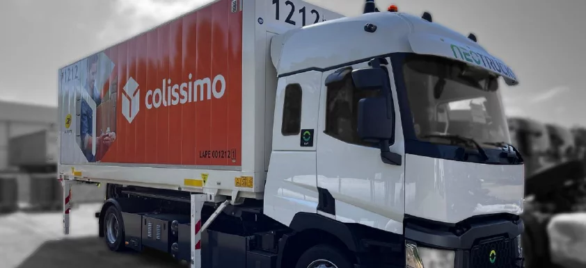 Vidéo : un porteur gasoil rétrofité électrique par