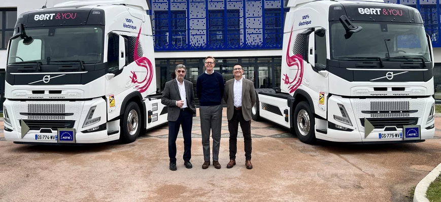 Volvo Trucks fait son entrée chez Bert&You par l’é