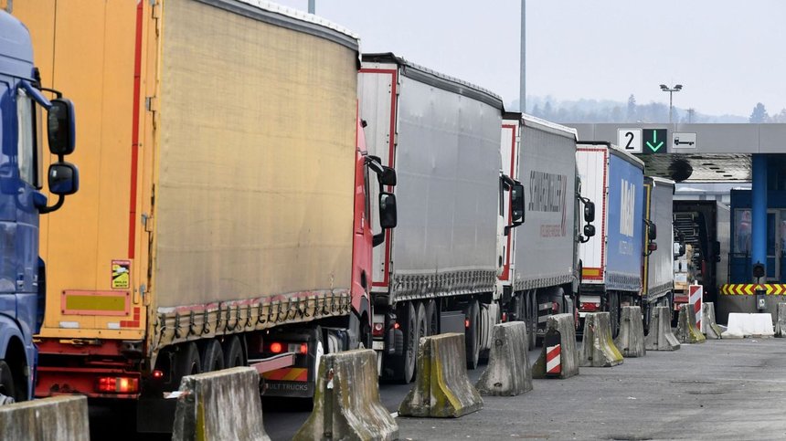 File d'attente Camions