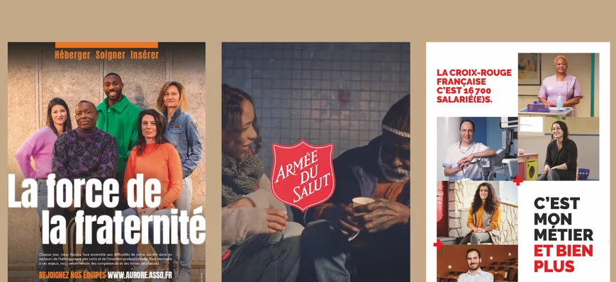 Marque employeur : trois assos, trois campagnes