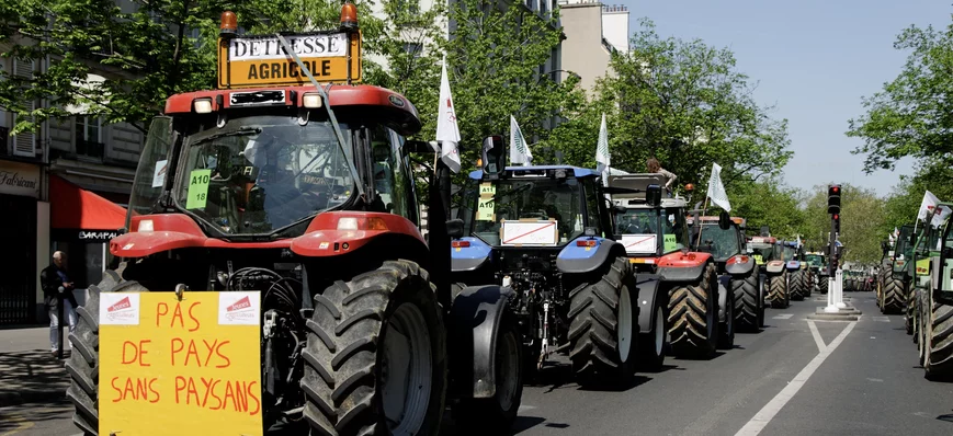 Mobilisation des agriculteurs : circulation pertur