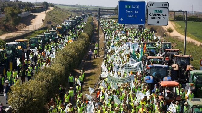 Mouvement agricole Espagne
