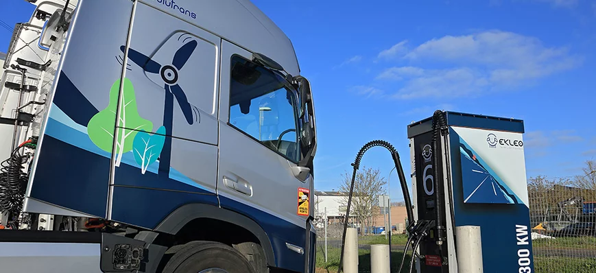 Le transporteur Ekleo (37) inaugure une borne de r