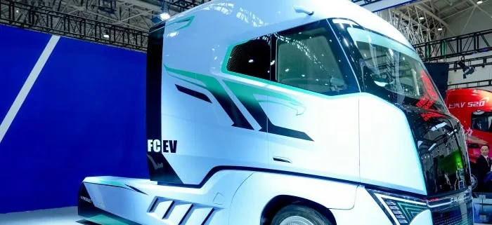 Des composants français dans un camion hydrogène c