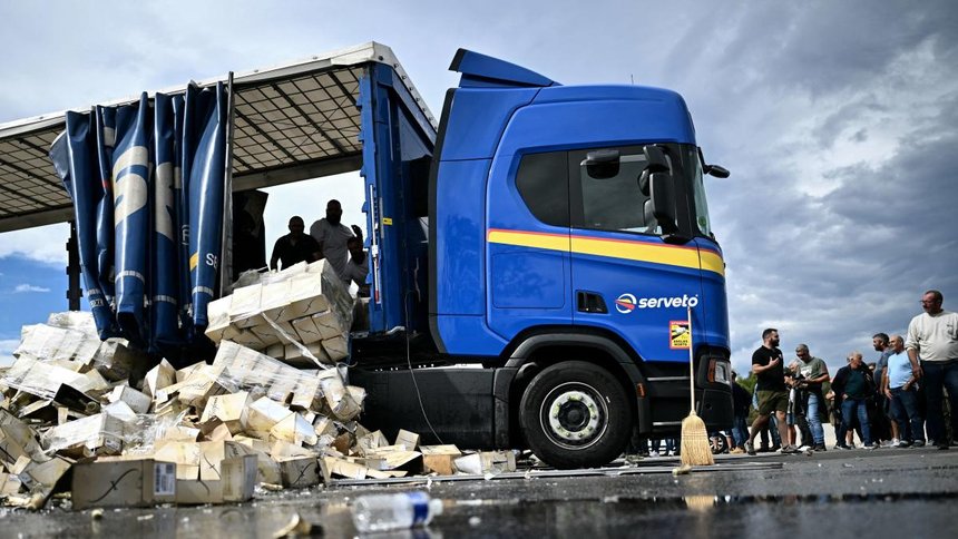 Dégradation marchandises camion