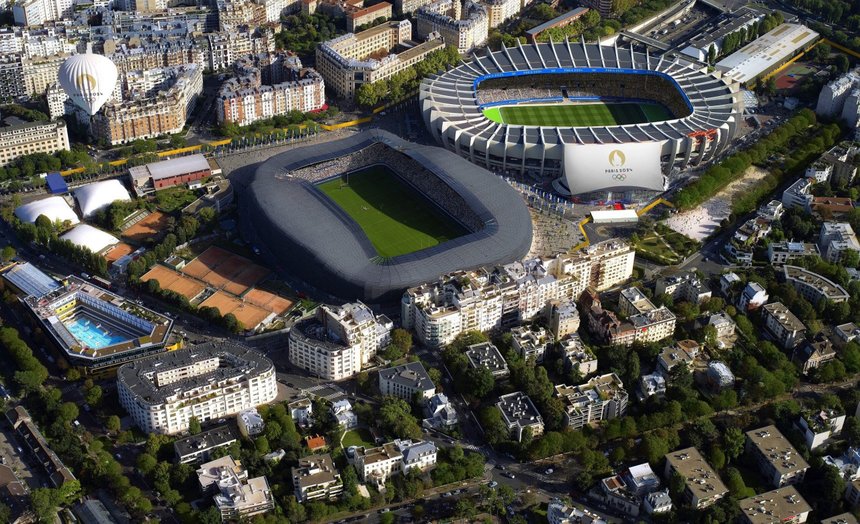 Parc des Princes Jean Bouin Paris 2024