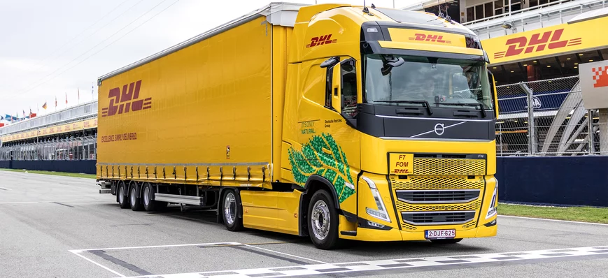 DHL fait rouler la Formule 1 au biocarburant