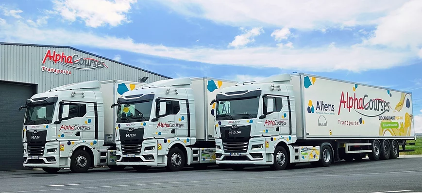 Alpha Courses s'équipe de trois MAN TGX B100 exclu